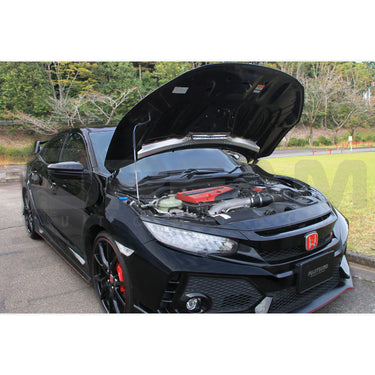 Fujitsubo | Titanium Bonnet Stay | Honda Civic Type R | FK8 2.0T K20C1 | 2017-2021