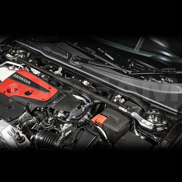 HKS | Carbon Front Strut Brace | Honda Civic Type R | FL5 2.0T K20C1 | 2023+