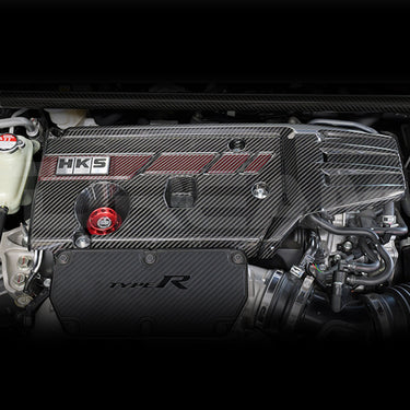 HKS | Carbon Kevlar Engine Cover | Honda Civic Type R | 2.0T K20C1 | 2015+