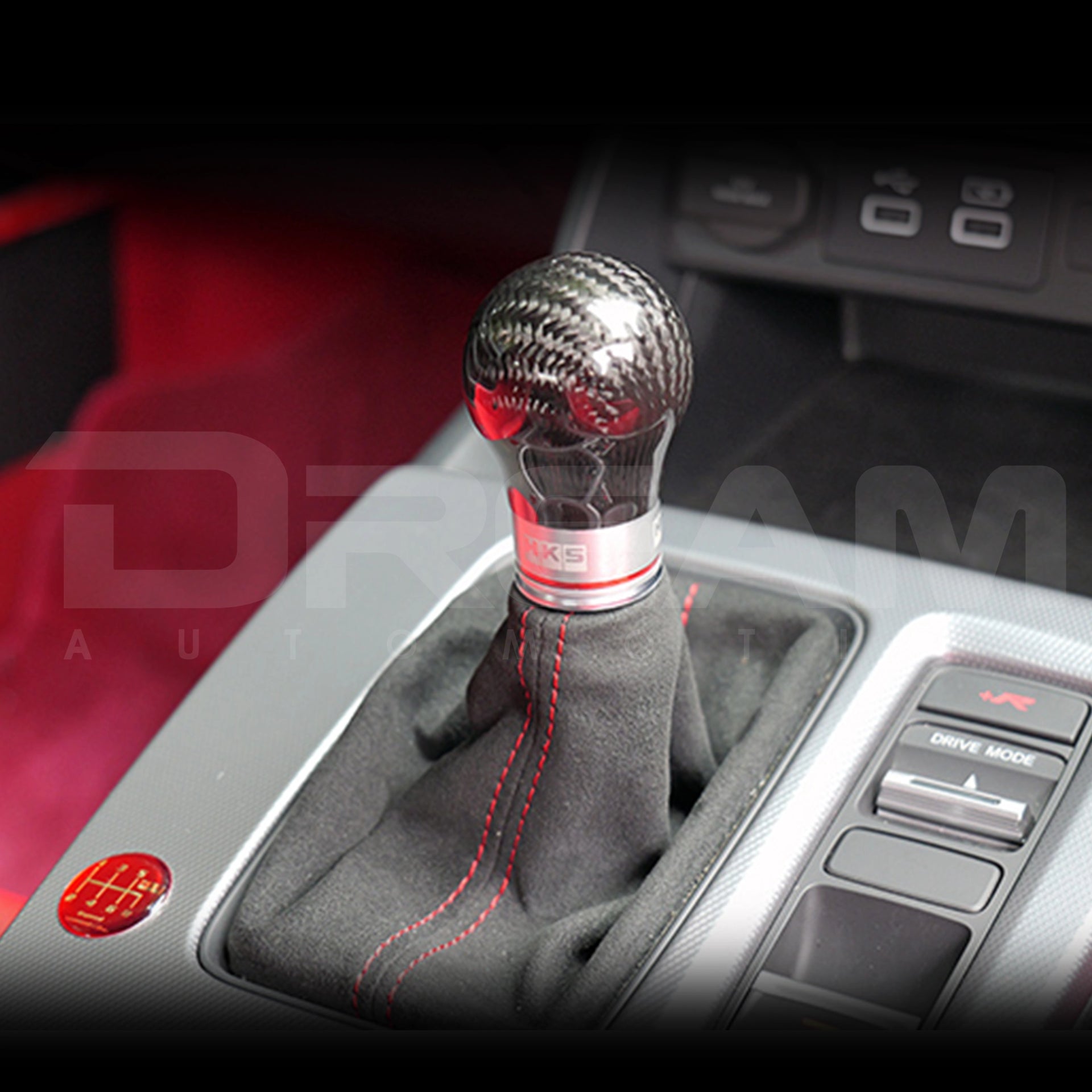 HKS シフトノブ 51999-AH001 カーボンシフトノブ シビック タイプR FK8