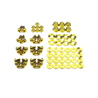 Dress Up Bolts | Engine Bay and Hood Titanium Hardware Kit | Honda Civic Type R | FK8 2.0 K20C1 | 2017-2022