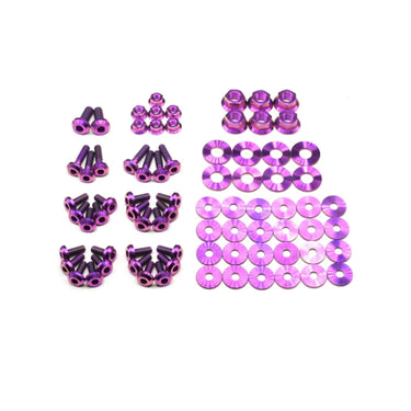 Dress Up Bolts | Engine Bay and Hood Titanium Hardware Kit | Honda Civic Type R | FK8 2.0 K20C1 | 2017-2022