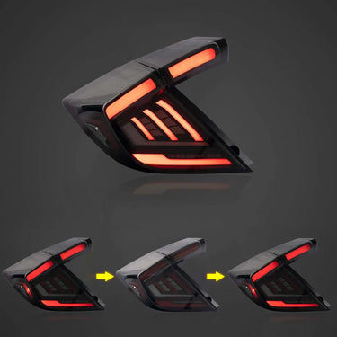 HiRev Sports | LED Tail Lights V5 | Honda Civic Type R | FK8 2.0T K20C1 | 2017-2021