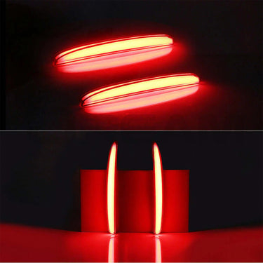 HiRev Sports | V1 Rear Bumper LED Reflectors | Honda Civic Type R | FK8 / FK2 2.0T K20C1 | 2015-2021