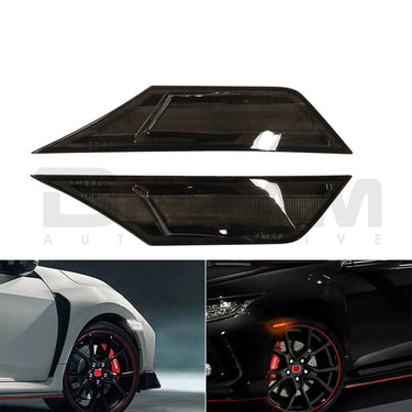 HiRev Sports | Front Side Markers / Indicators | Honda Civic Type R | FK8 2.0T K20C1 | 2017-2021