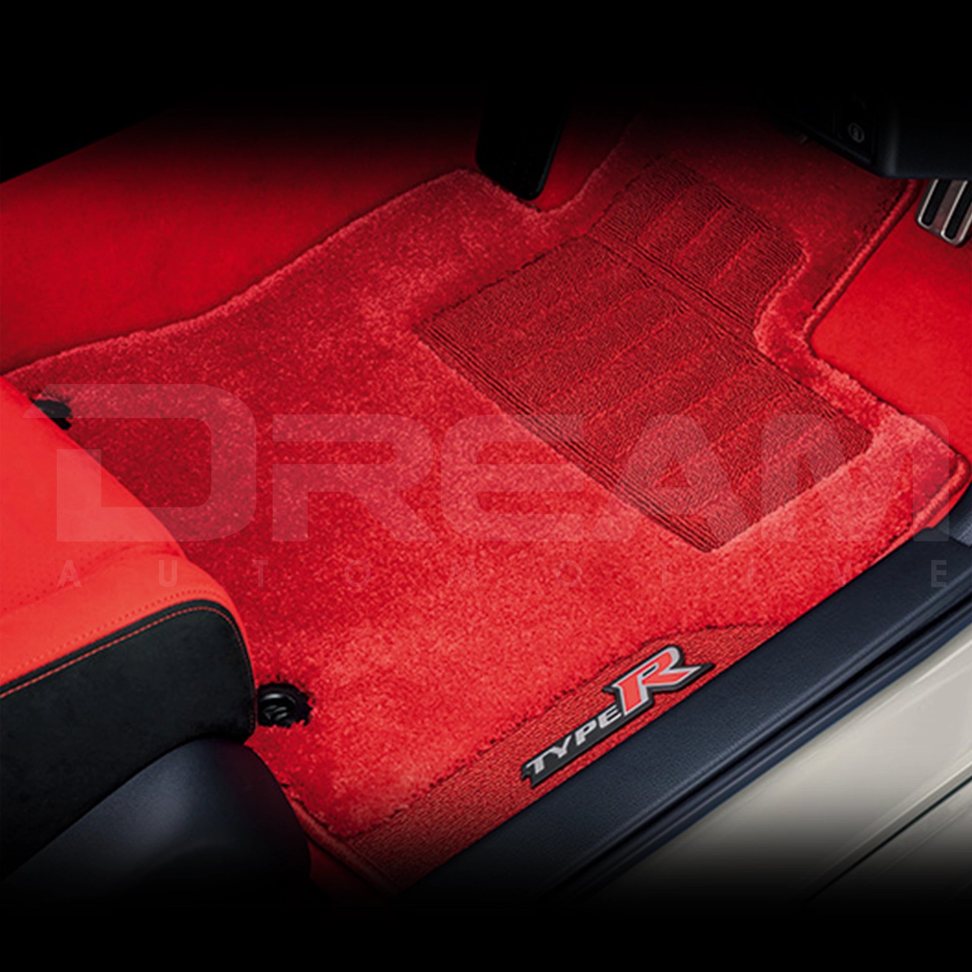 Fl5 Type R Carpets Genuine Honda Access Red Floor Carpets | Honda Civic Type R | FL5 K20C1 ...