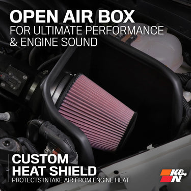 K&N | Cold Air Intake System | Honda Civic Type R | FK8 2.0T K20C1 | 2017-2021