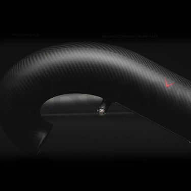 J's Racing | FL5 Matte Carbon Eventuri Turbo Tube | Honda Civic Type R | FL5 2.0T K20C1 | 2023+