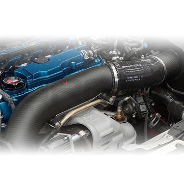J's Racing | FL5 Matte Carbon Eventuri Turbo Tube | Honda Civic Type R | FL5 2.0T K20C1 | 2023+