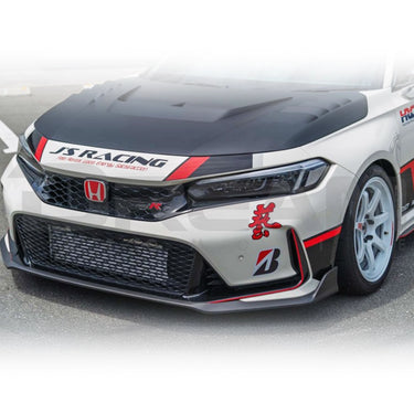 J's Racing | Phantom Dry Carbon Front Wing Spoiler | Honda Civic Type R | FL5 K20C1 2.0T | 2023+