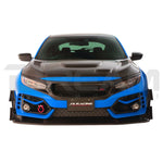 J's Racing Front Carbon Sports Grille | Honda Civic Type R | FK8 2.0T K20C1 | 2017+