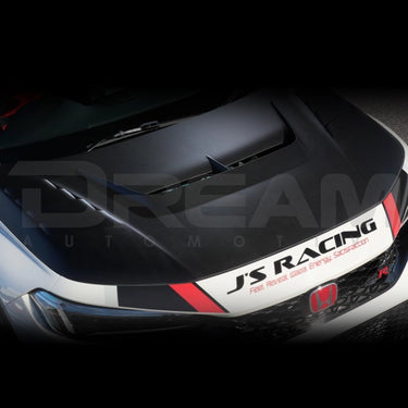 J's Racing | Phantom Dry Carbon Bonnet | Honda Civic Type R | FL5 K20C1 2.0T | 2023+