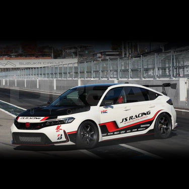 J's Racing | Phantom Dry Carbon Bonnet | Honda Civic Type R | FL5 K20C1 2.0T | 2023+