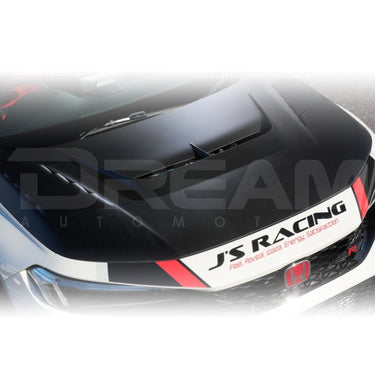 J's Racing | Phantom Dry Carbon Bonnet | Honda Civic Type R | FL5 K20C1 2.0T | 2023+