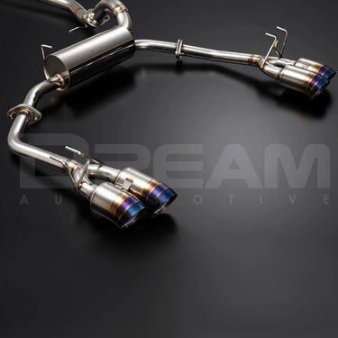 J's Racing SUS Exhaust Plus Dual Semi-Titanium 70RS Exhaust System | Honda Civic Type R | FK2 2.0T K20C1 | 2015-2016