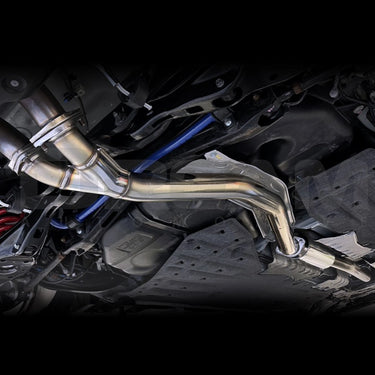 J's Racing | X304 Axle Back Exhaust System | Honda Civic Type R | FL5 2.0T K20C1 | 2023+