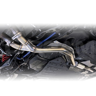 J's Racing | X304 Axle Back Exhaust System | Honda Civic Type R | FL5 2.0T K20C1 | 2023+