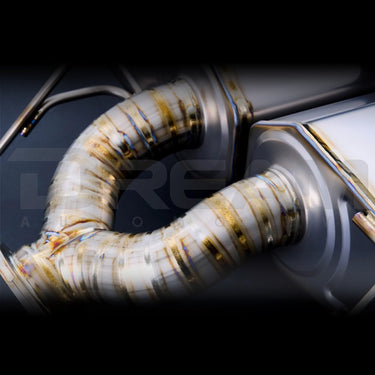 J's Racing | ZX Full Titanium Axle Back Exhaust System | Honda Civic Type R | FL5 2.0T K20C1 | 2023+