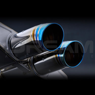 J's Racing | ZX Full Titanium Axle Back Exhaust System | Honda Civic Type R | FL5 2.0T K20C1 | 2023+