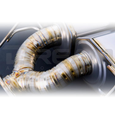 J's Racing | ZX Full Titanium Axle Back Exhaust System | Honda Civic Type R | FL5 2.0T K20C1 | 2023+