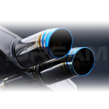 J's Racing | ZX Full Titanium Axle Back Exhaust System | Honda Civic Type R | FL5 2.0T K20C1 | 2023+