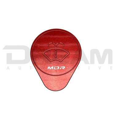 MDR Industries | Billet Windshield Washer Reservoir Cover | Honda Civic Type R | FK8 K20C1 2.0T | 2017-2022