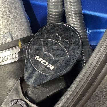 MDR Industries | Billet Windshield Washer Reservoir Cover | Honda Civic Type R | FL5 2.0T K20C1 | 2023+