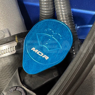 MDR Industries | Billet Windshield Washer Reservoir Cover | Honda Civic Type R | FL5 2.0T K20C1 | 2023+