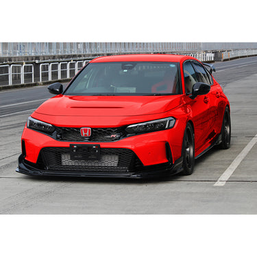 M&M Honda | 3-Piece Front Lip Spoiler | Honda Civic Type R | FL5 2.0T K20C1 | 2023+
