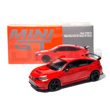Mini GT | 1:64 Honda Civic Type R | FL5 | Rallye Red W/ Advan GT Wheel
