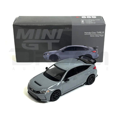Mini GT | 1:64 Honda Civic Type R | FL5 | Sonic Gray Pearl