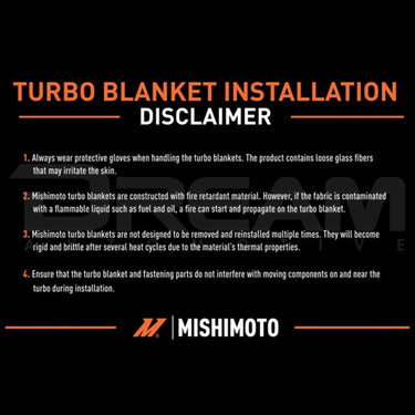 Mishimoto | Titanium Turbo Blanket | Honda Civic Type R | K20C1 2.0T | 2015+
