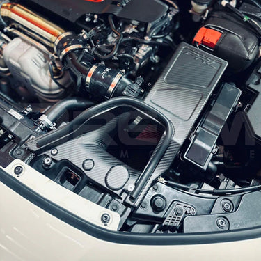PRL Motorsports | Matte Carbon High Volume Intake System | Honda Civic Type R | FL5 2.0T K20C1 | 2023+