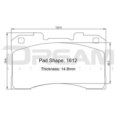 Paragon | Front Brake Pads | Toyota GR Yaris | G16E-GTS | 2021+