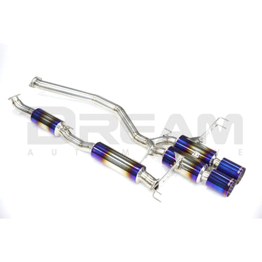 Amuse R1TITAN | Titanium PERFORMA Gold Ring Cat-Back Exhaust System | FL5 2.0T K20C1 | 2023+