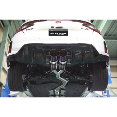 Amuse R1TITAN | Titanium PERFORMA Gold Ring Cat-Back Exhaust System | FL5 2.0T K20C1 | 2023+