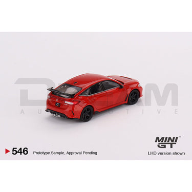 Mini GT | 1:64 Honda Civic Type R | FL5 | Rallye Red W/ Advan GT Wheel
