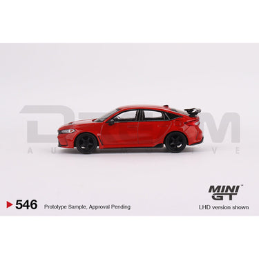 Mini GT | 1:64 Honda Civic Type R | FL5 | Rallye Red W/ Advan GT Wheel