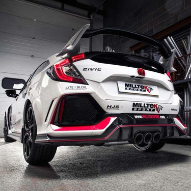 Milltek | Front / Centre Replacement Exhaust Pipe | Honda Civic Type R | FK8/FL5 2.0T K20C1 | 2017+