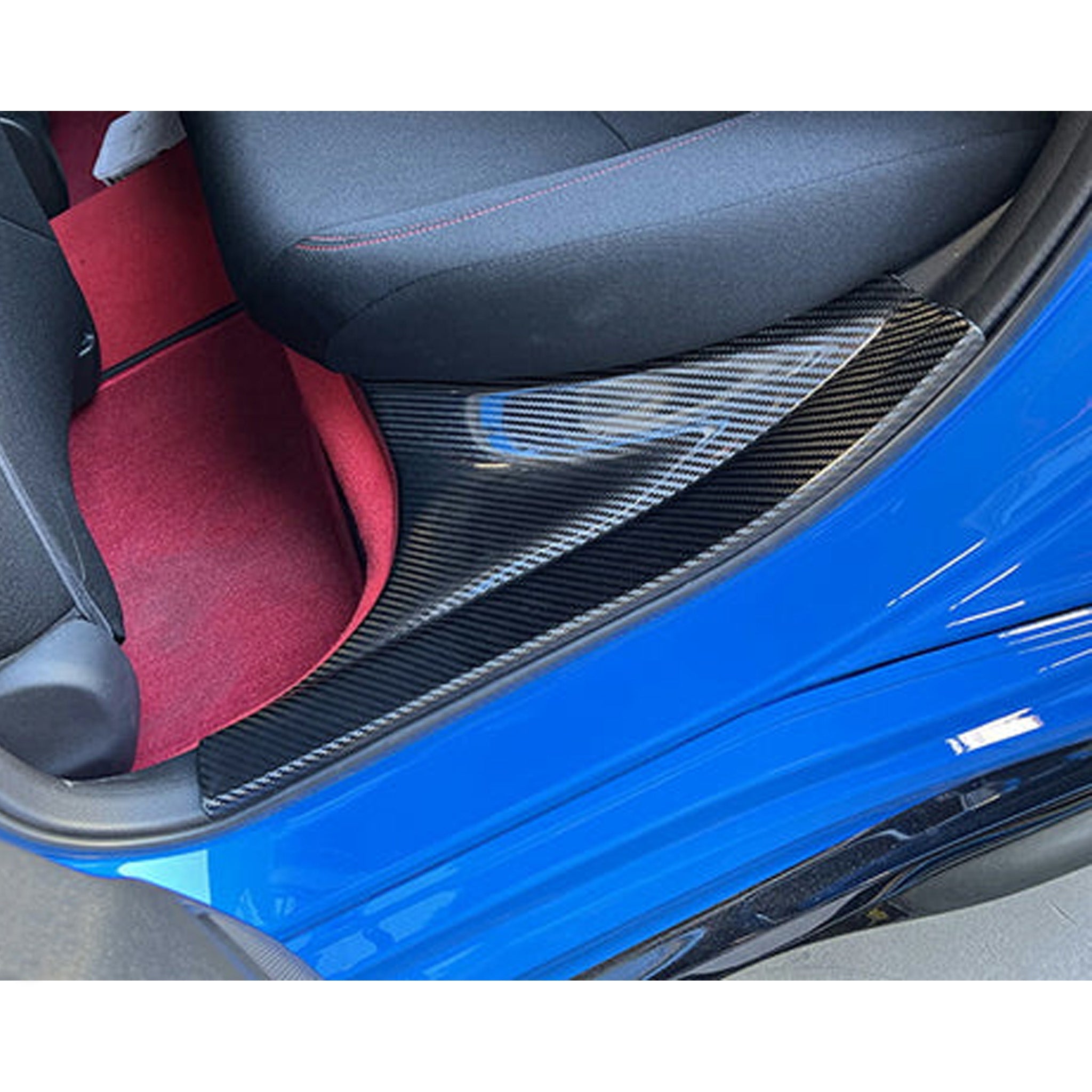 R Rear Rocker Scuff Plate Axis | Carbon Fibre Rear Scuff Plates | Honda Civic Type R | FL5 2.0T ...