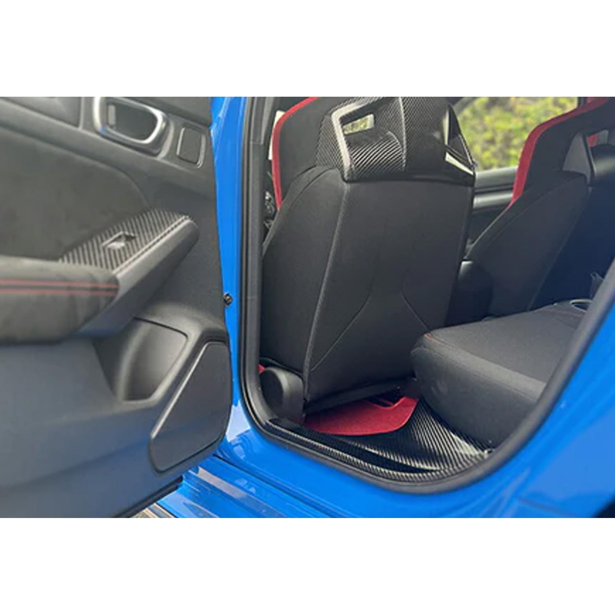 R Rear Rocker Scuff Plate Axis | Carbon Fibre Rear Scuff Plates | Honda Civic Type R | FL5 2.0T ...