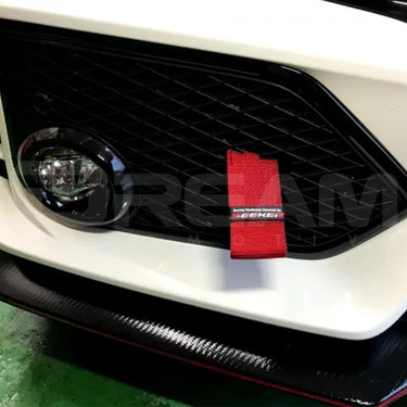 Seeker | Tow Hook Strap & Mount | Honda Civic Type R | FK8 2.0T K20C1 | 2017-2021