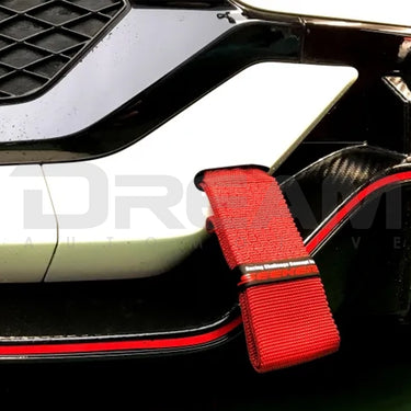 Seeker | Tow Hook Strap & Mount | Honda Civic Type R | FK8 2.0T K20C1 | 2017-2021