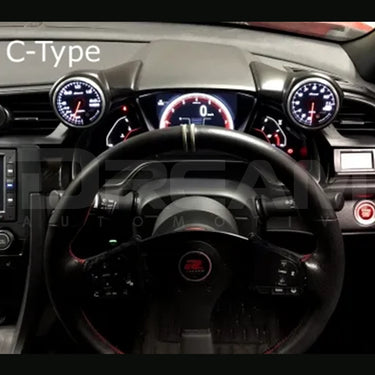 Seeker | Gauge Pod Cluster Mount | Honda Civic Type R | FK8 K20C1 2.0T | 2017-2022