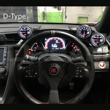 Seeker | Gauge Pod Cluster Mount | Honda Civic Type R | FK8 K20C1 2.0T | 2017-2022