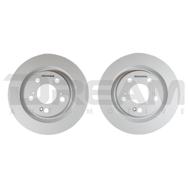 Seeker | Hi-Carbon Rear Brake Disc | Honda Civic Type R | FK8/FL5 2.0T K20C1 | 2017+
