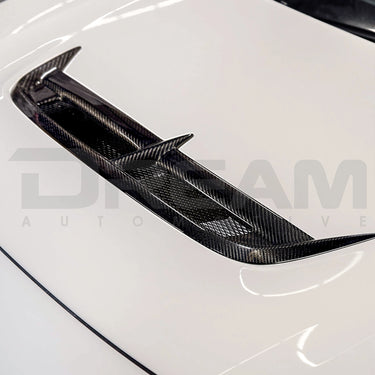 Seibon Carbon | CW-Style Carbon Fibre Bonnet Vent | Honda Civic Type R | FL5 2.0T K20C1 | 2023+