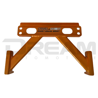 Swave & Summit | Front Lower 4-Point Subframe X Bar | Honda Civic Type R | FL5 2.0T K20C1 | 2023+