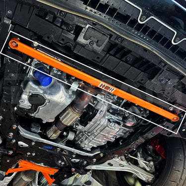 Swave & Summit | Front Lower Long 2-Point Tie Bar Brace | Honda Civic Type R | FL5 2.0T K20C1 | 2023+