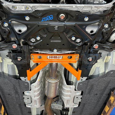 Swave & Summit | Front Lower 4-Point Subframe X Bar | Honda Civic Type R | FL5 2.0T K20C1 | 2023+